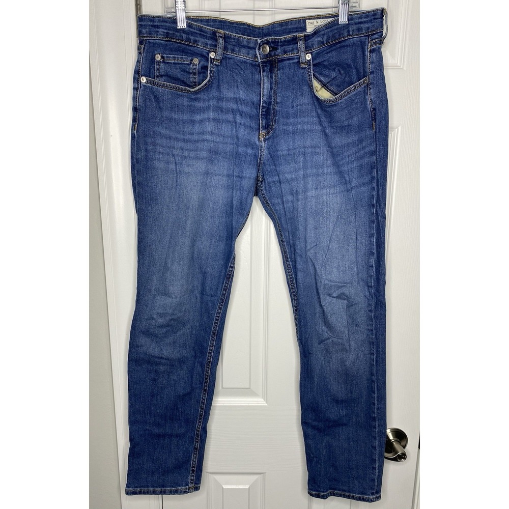Rag And‎ Bone Women's Straight Leg Denim Jeans Blue Size 31  *read*